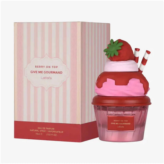 Lattafa Berry On Top Give Me Gourmand Eau de Parfum Spray 75ml