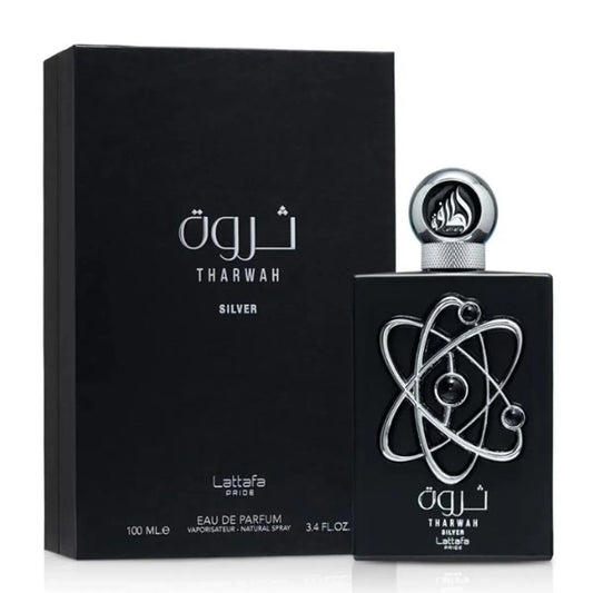 Lattafa Tharwah Silver Eau De Parfum 100ml