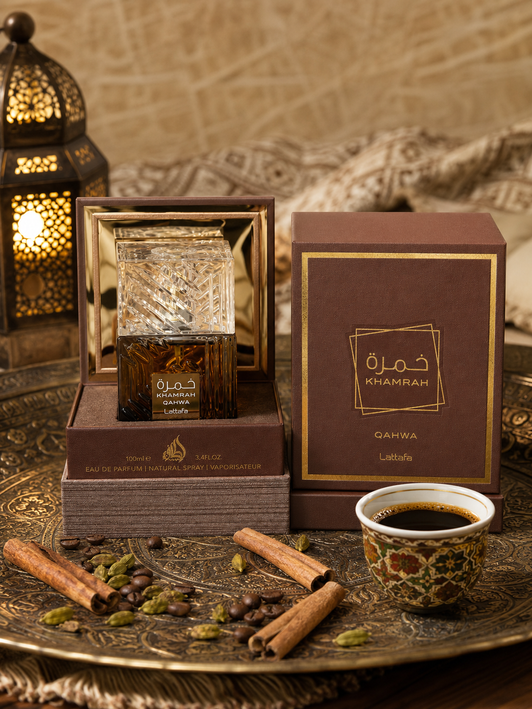 LATTAFA KHAMRAH QAHWA EDP SPRAY 100ML